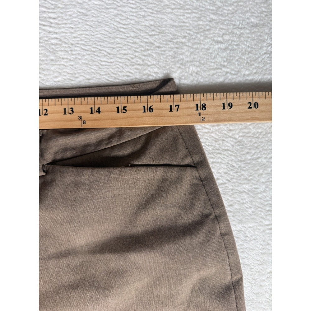 Coldwater Creek Natural Fit Brown Career Professional Pants Womens Size 14 - Picture 4 of 6